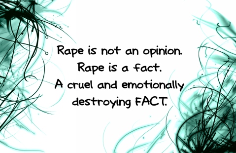 banner - rape not opinion